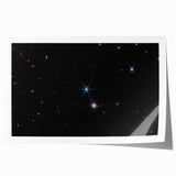 Stellar Rings and Starry Cosmos Art - Cosmic Wall Decor for Space Lovers