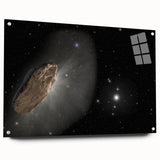 Mysterious Interstellar Object Art - Cosmic Wall Decor for Space Lovers