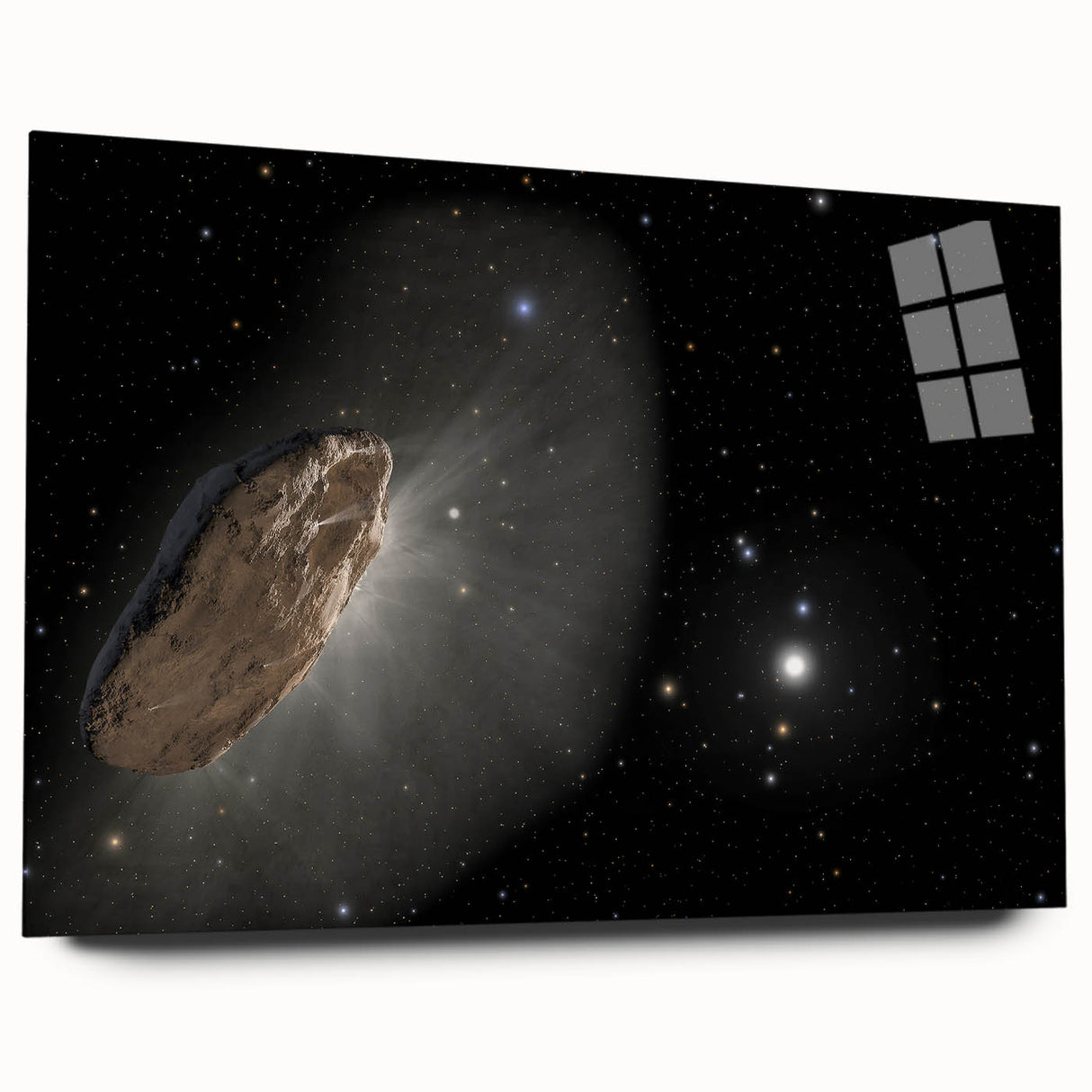 Mysterious Interstellar Object Art - Cosmic Wall Decor for Space Lovers