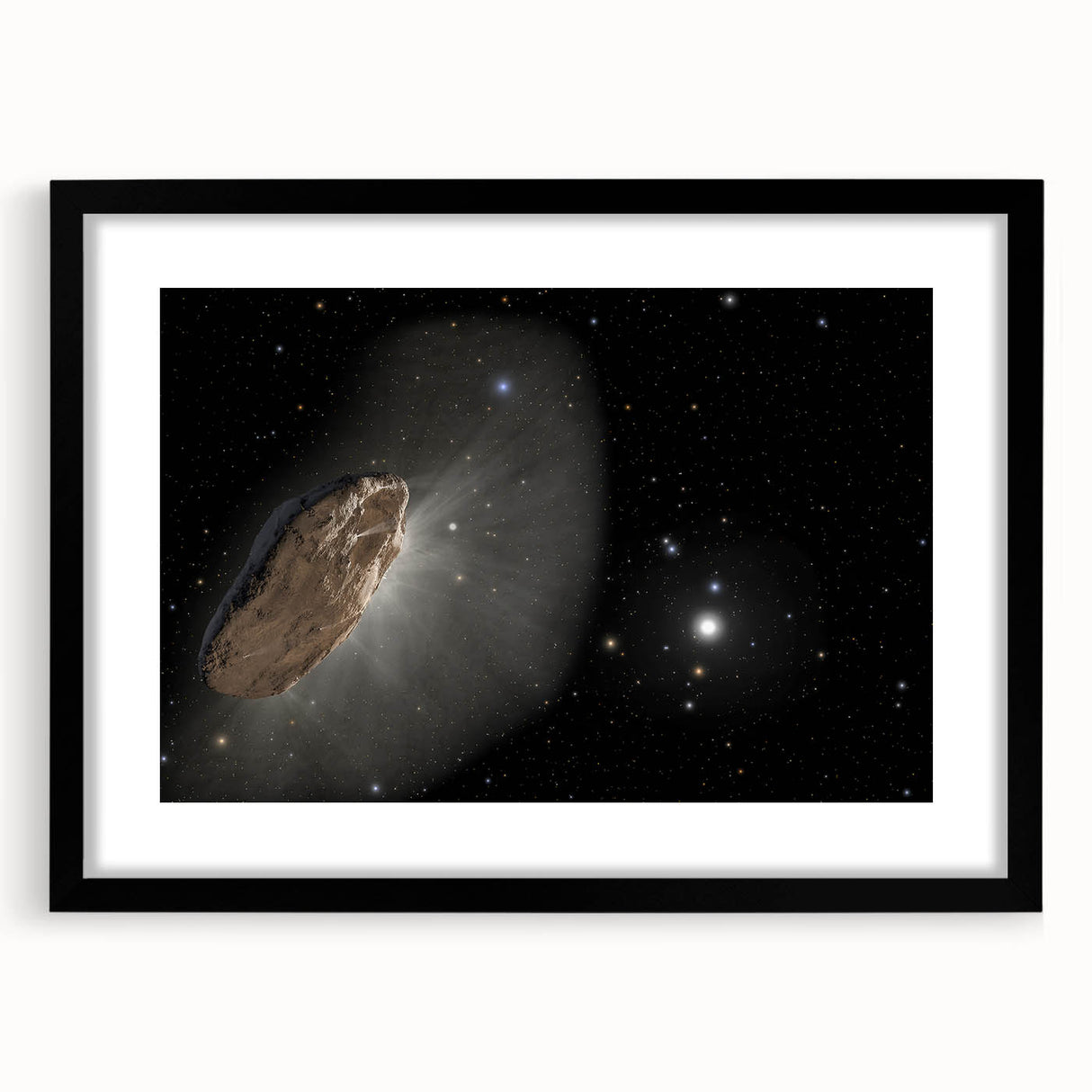Mysterious Interstellar Object Art - Cosmic Wall Decor for Space Lovers