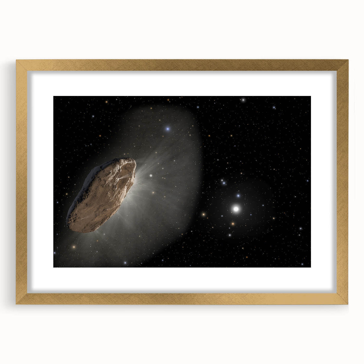 Mysterious Interstellar Object Art - Cosmic Wall Decor for Space Lovers