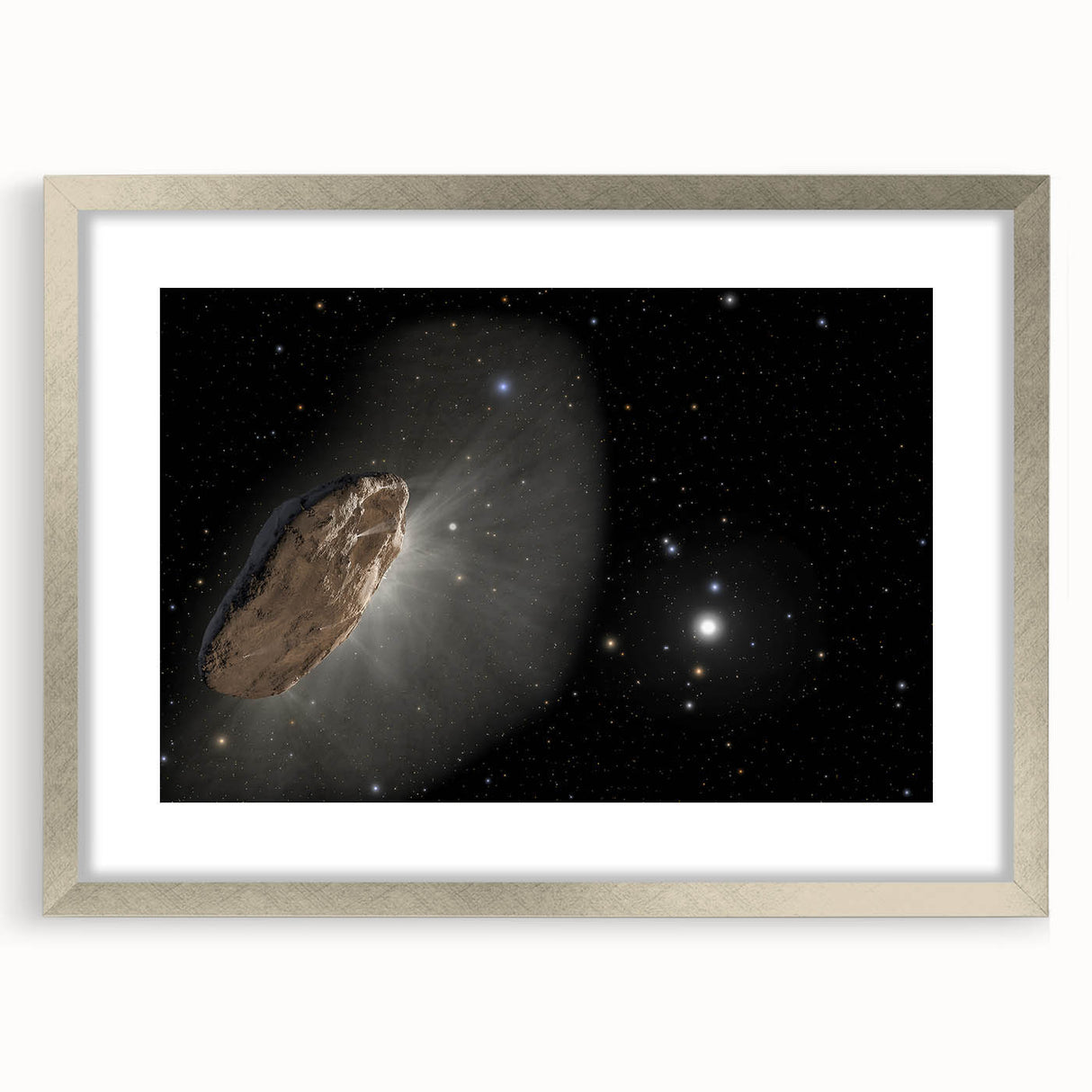 Mysterious Interstellar Object Art - Cosmic Wall Decor for Space Lovers