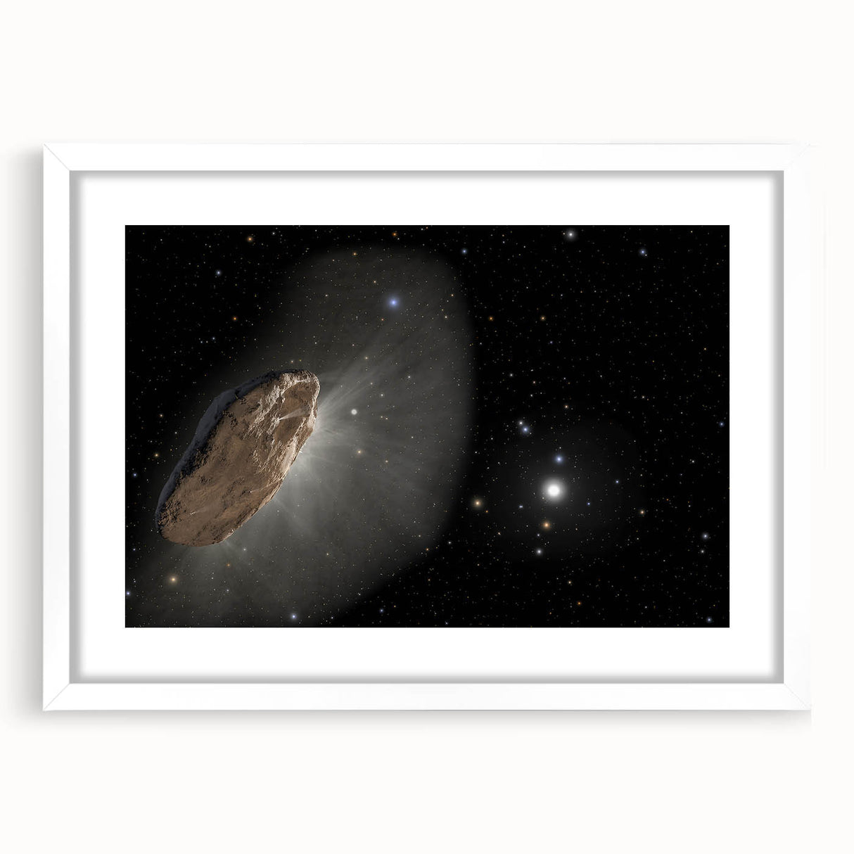 Mysterious Interstellar Object Art - Cosmic Wall Decor for Space Lovers