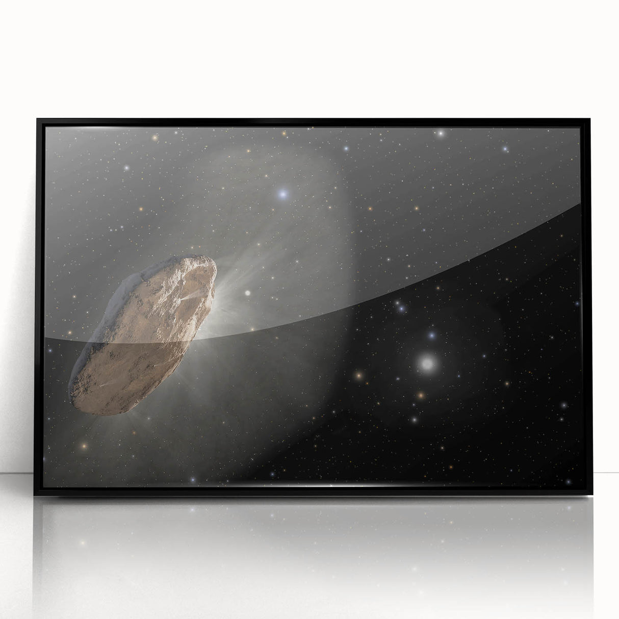 Mysterious Interstellar Object Art - Cosmic Wall Decor for Space Lovers