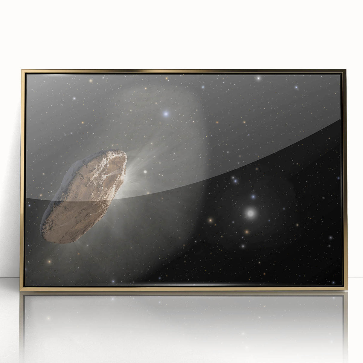 Mysterious Interstellar Object Art - Cosmic Wall Decor for Space Lovers