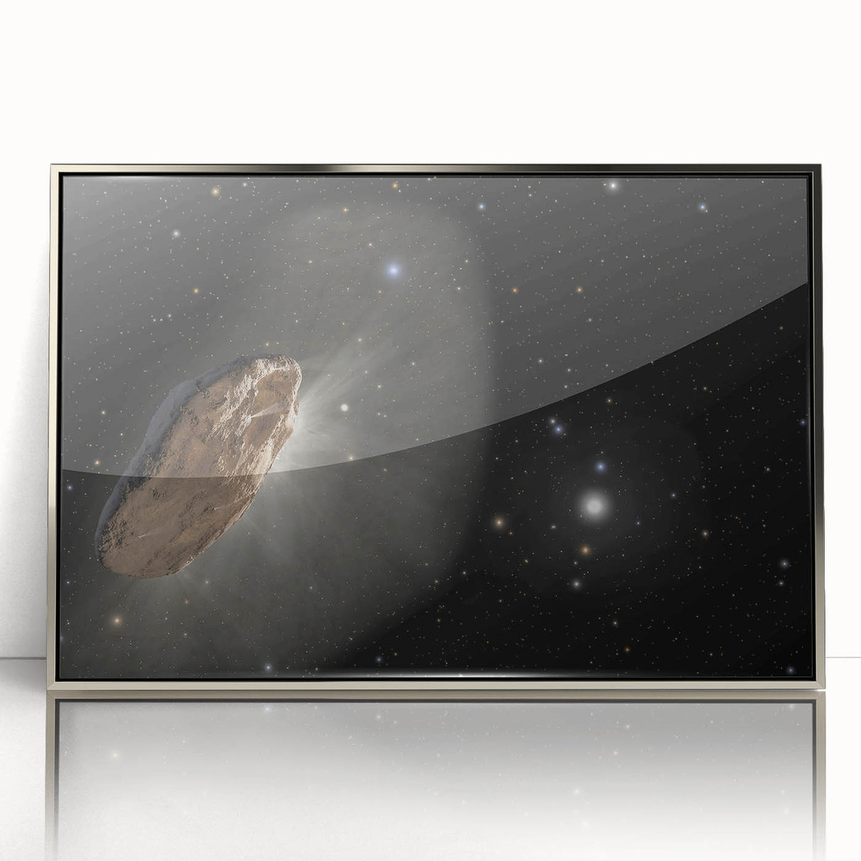Mysterious Interstellar Object Art - Cosmic Wall Decor for Space Lovers