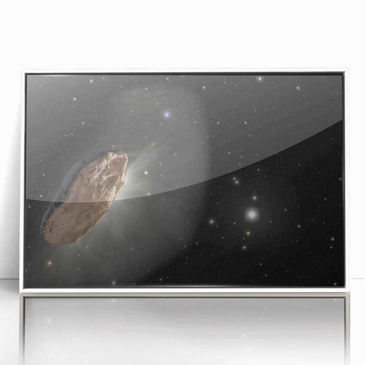 Mysterious Interstellar Object Art - Cosmic Wall Decor for Space Lovers