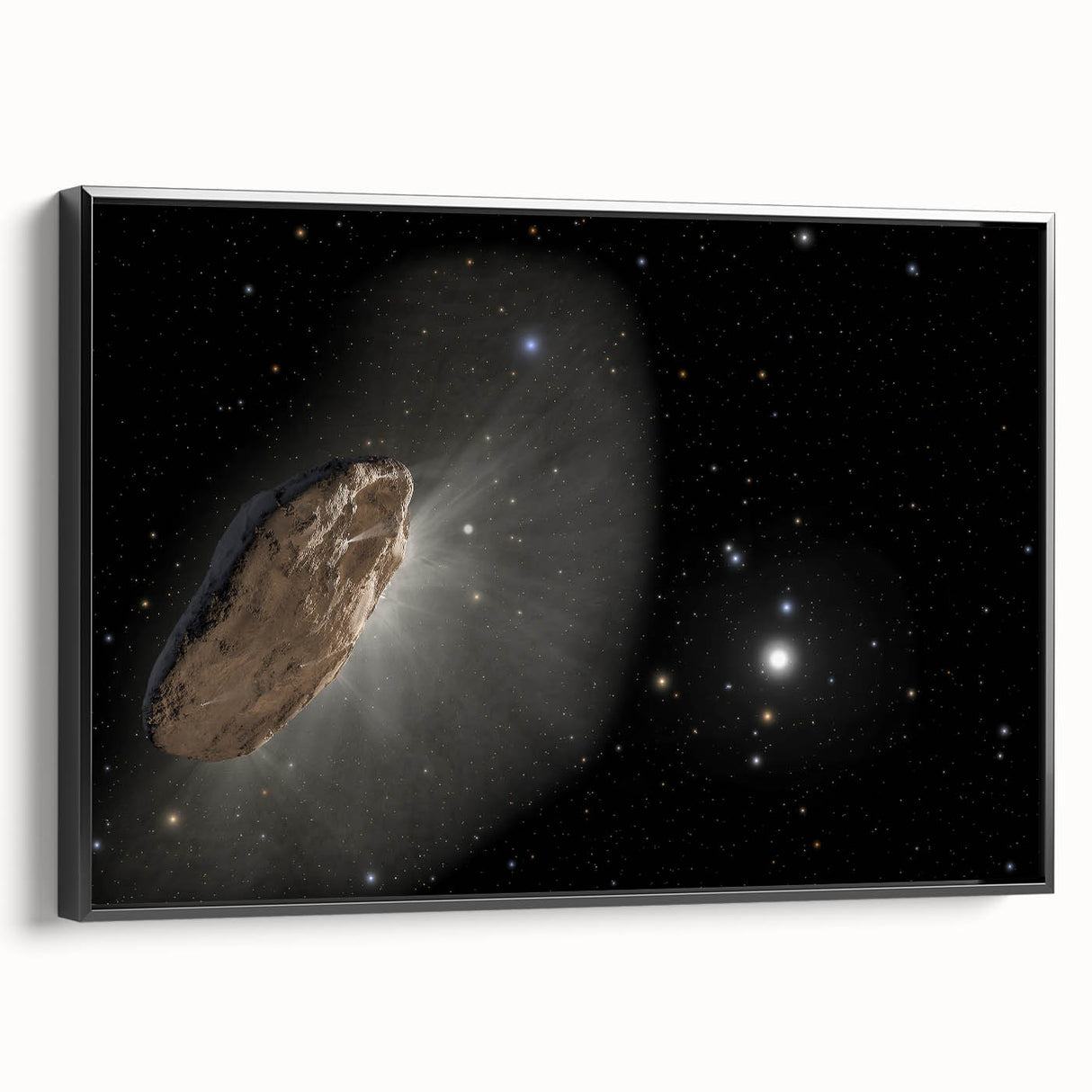 Mysterious Interstellar Object Art - Cosmic Wall Decor for Space Lovers