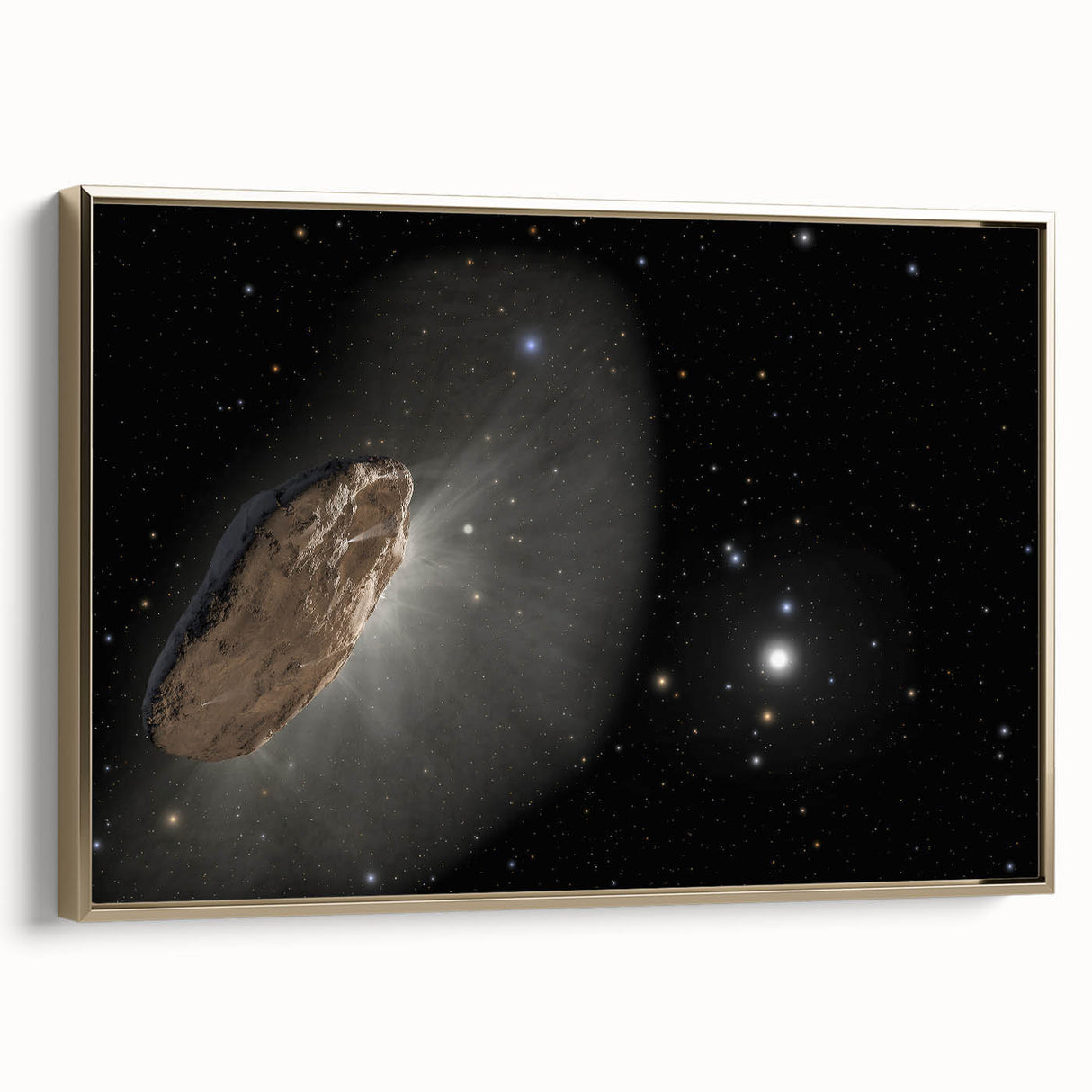 Mysterious Interstellar Object Art - Cosmic Wall Decor for Space Lovers