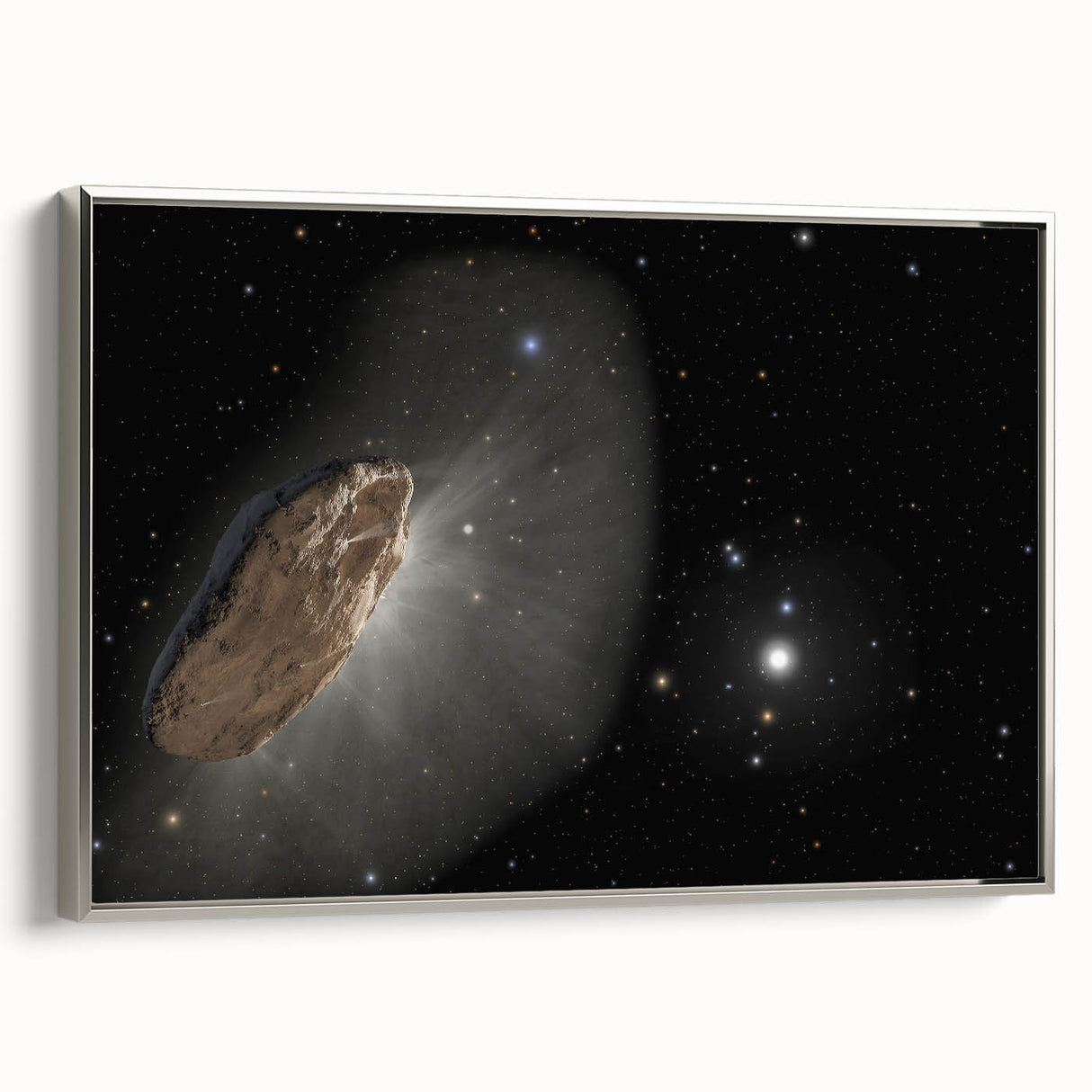 Mysterious Interstellar Object Art - Cosmic Wall Decor for Space Lovers
