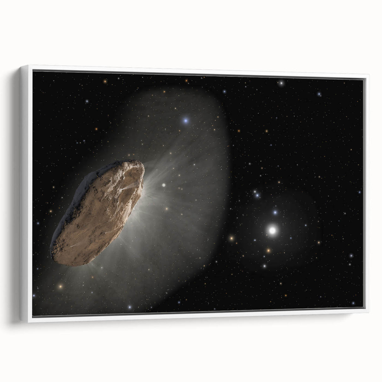 Mysterious Interstellar Object Art - Cosmic Wall Decor for Space Lovers