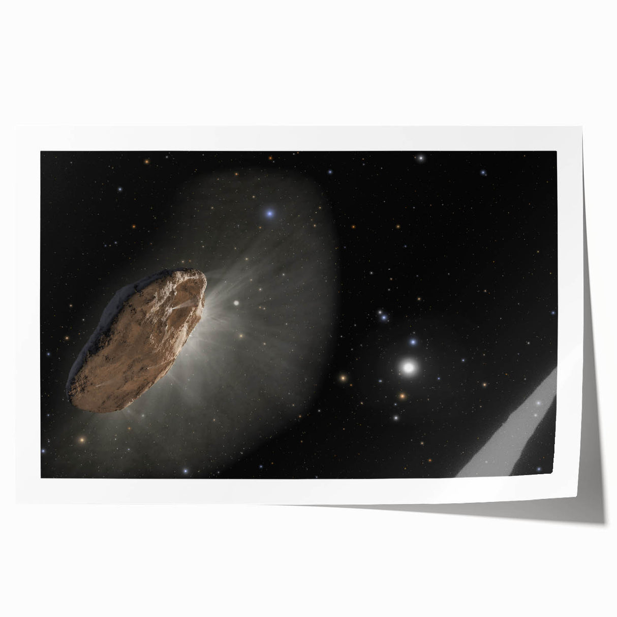 Mysterious Interstellar Object Art - Cosmic Wall Decor for Space Lovers