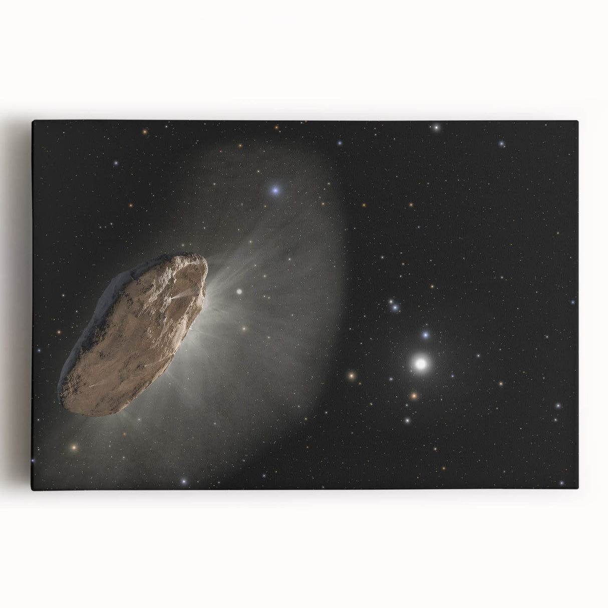 Mysterious Interstellar Object Art - Cosmic Wall Decor for Space Lovers