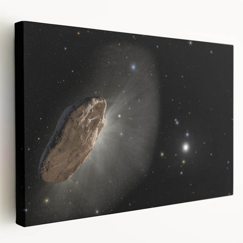 Mysterious Interstellar Object Art - Cosmic Wall Decor for Space Lovers
