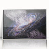Spiral Galaxy Core Art - Cosmic Swirl Wall Decor for Space Enthusiasts