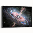 Galactic Jet and Black Hole Art - Cosmic Energy Wall Decor for Homes