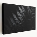 Side view of a stretched canvas featuring vibrant African tribal art, showcasing intricate patterns and rich colors, ideal for home decor.