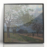 Large abstract wall art featuring muted earth tones on a framed acrylic print, ideal for modern living room decor.