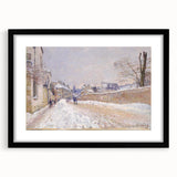 Extra large abstract art print of colorful, textured brushstrokes, framed in black, ideal for living room decor.