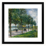 Extra large, textured abstract art print featuring vibrant, colorful swirls on a black-framed canvas.