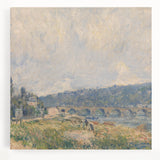 Black and white abstract painting on stretched canvas, ideal for kitchen art.