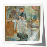 Extra large floral art on glossy photo print, featuring soft pastel shades, ideal for dining room wall decor.