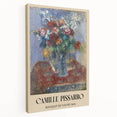 Impressionist painting by Camille Pissarro on stretched canvas, featuring soft earth tones, ideal for kitchen wall art.