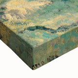 Large art canvas featuring a black and white landscape painting, ideal for bedroom wall decor.