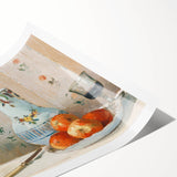 Extra large wall art featuring line art flowers in monochrome tones on rolled print, suitable for large living room decor.