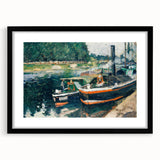 Extra large canvas featuring an abstract art print of colorful, textured strokes, ideal for living room decor.