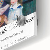 Mid-century modernist art, large abstract design in vibrant hues on acrylic glass, ideal for dining room art.