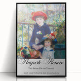 Large abstract wall art by Camille Pissarro in mid-century modernist style.