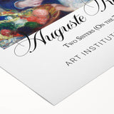 Art deco poster featuring a Camille Pissarro-inspired landscape on rolled canvas, suitable for dining room wall art.