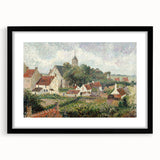 Extra large abstract art print featuring vibrant, colorful textures on a black framed canvas, ideal for living room decor.