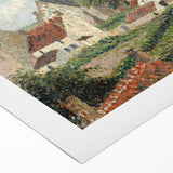 Art Deco poster featuring geometric patterns and metallic gold accents on rolled canvas, suitable for dining room walls.