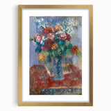 Extra large wall art for living room, abstract art prints with textured details, in gold frame, featuring muted earth tones.