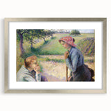 Textured abstract art print featuring muted earth tones on a framed canvas, ideal for bedroom ambiance.