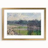 Extra large abstract art print with textured strokes in earthy tones, framed in gold, suitable for living room decor.