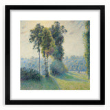 Extra large abstract art print featuring vibrant, colorful textures on a black framed canvas, ideal for living room decor.