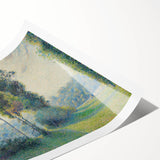 Extra large wall art featuring line art flowers in muted earth tones on rolled canvas, suitable for large living room decor.