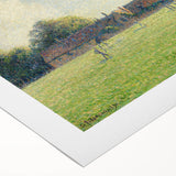 Art deco poster featuring a vibrant color palette on a rolled canvas, ideal for dining room decor.