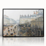 Large abstract wall art featuring mid-century modernist design in muted earth tones on a framed acrylic.