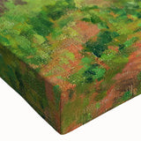 Large art featuring a black and white landscape painting on stretched canvas, ideal for bedroom wall decor.