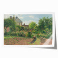 Rolled print of Camille Pissarro's impressionist floral art in soft pastel shades, ideal for art wall dining room.