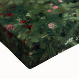 Large art depicting a black and white landscape painting on stretched canvas, ideal for bedroom wall decor.