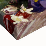 Large art canvas featuring a black and white landscape painting, ideal for bedroom wall decor.