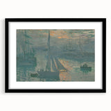 Extra large framed wall art featuring a colorful abstract impressionist piece in vibrant hues, ideal for living room decor.