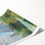 Extra large wall art featuring line art flowers in muted colors on rolled canvas, suitable for large living room decoration.