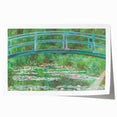 Extra large rolled print of Claude Monet’s floral artwork with soft pastel colors.