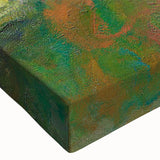 Black and white landscape painting on a large canvas, featuring a serene natural scene, suited for bedroom decor.